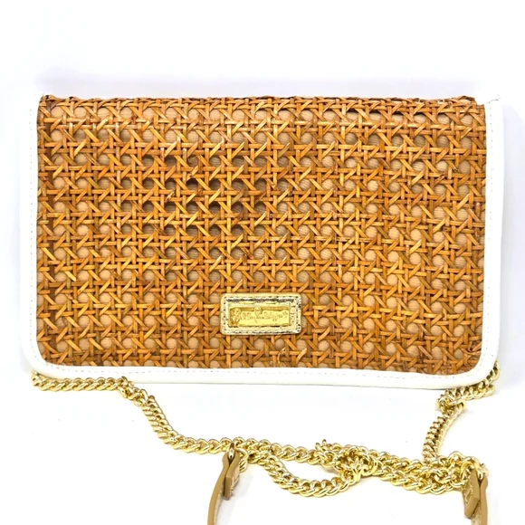 Lilly Pulitzer St. Barts Cane Clutch - Picture 2 of 5